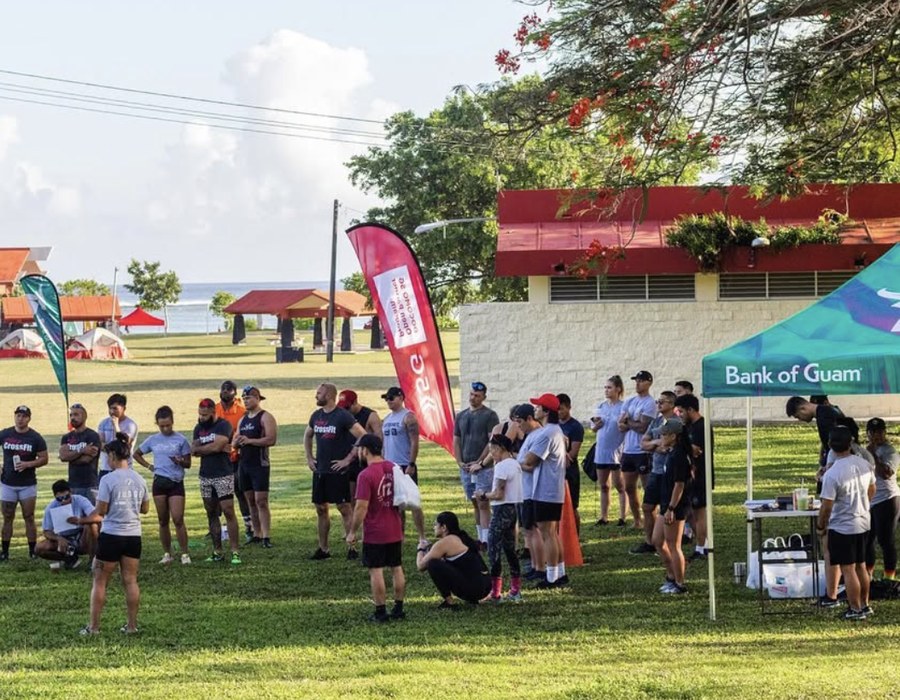 Crowd watching a past General Fitness Competition